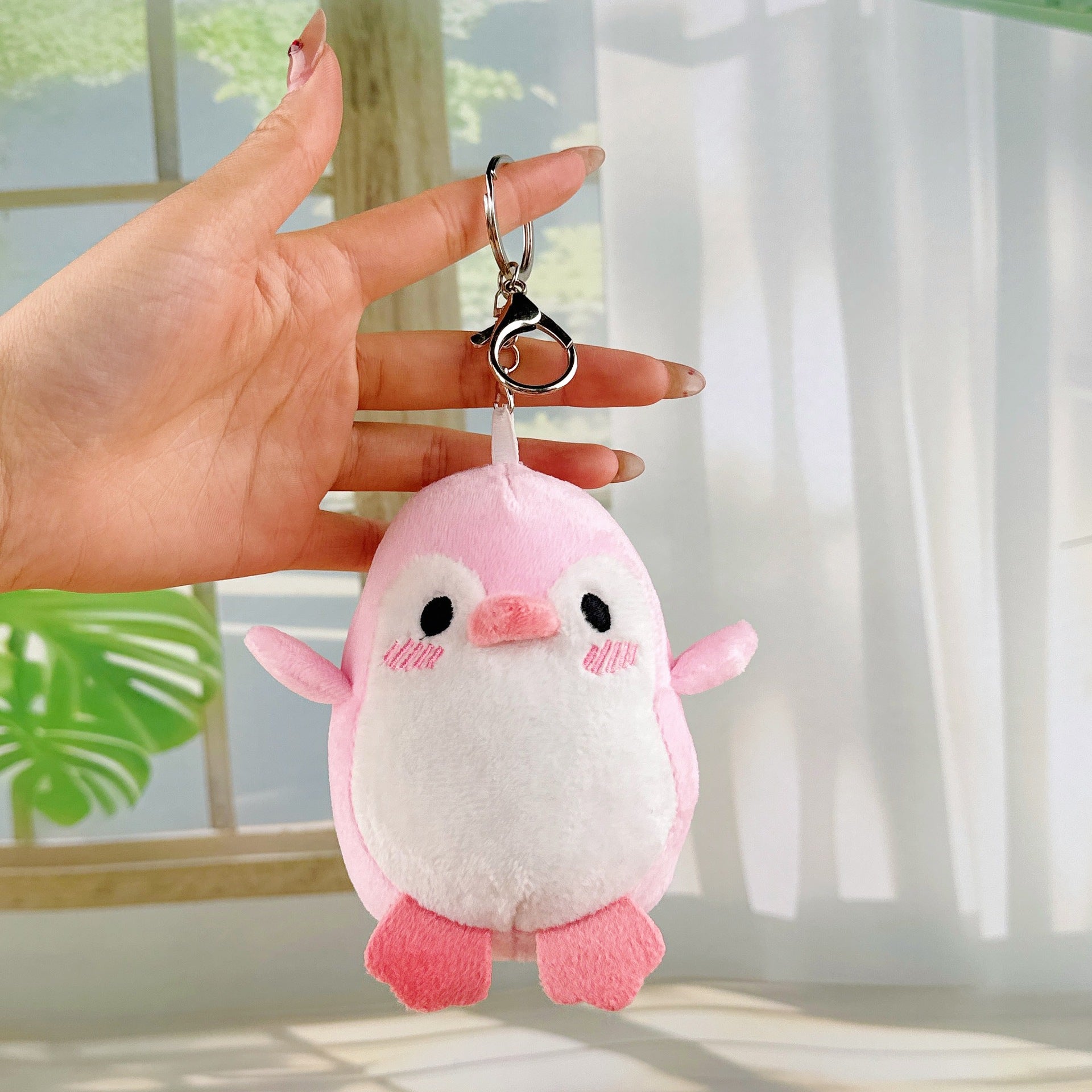 Wholesale  Cartoon Penguin Doll Pendant Cute Little Penguin Plush Toy Keychain Pendant Bag Hanging Ornament Grasp Gifts